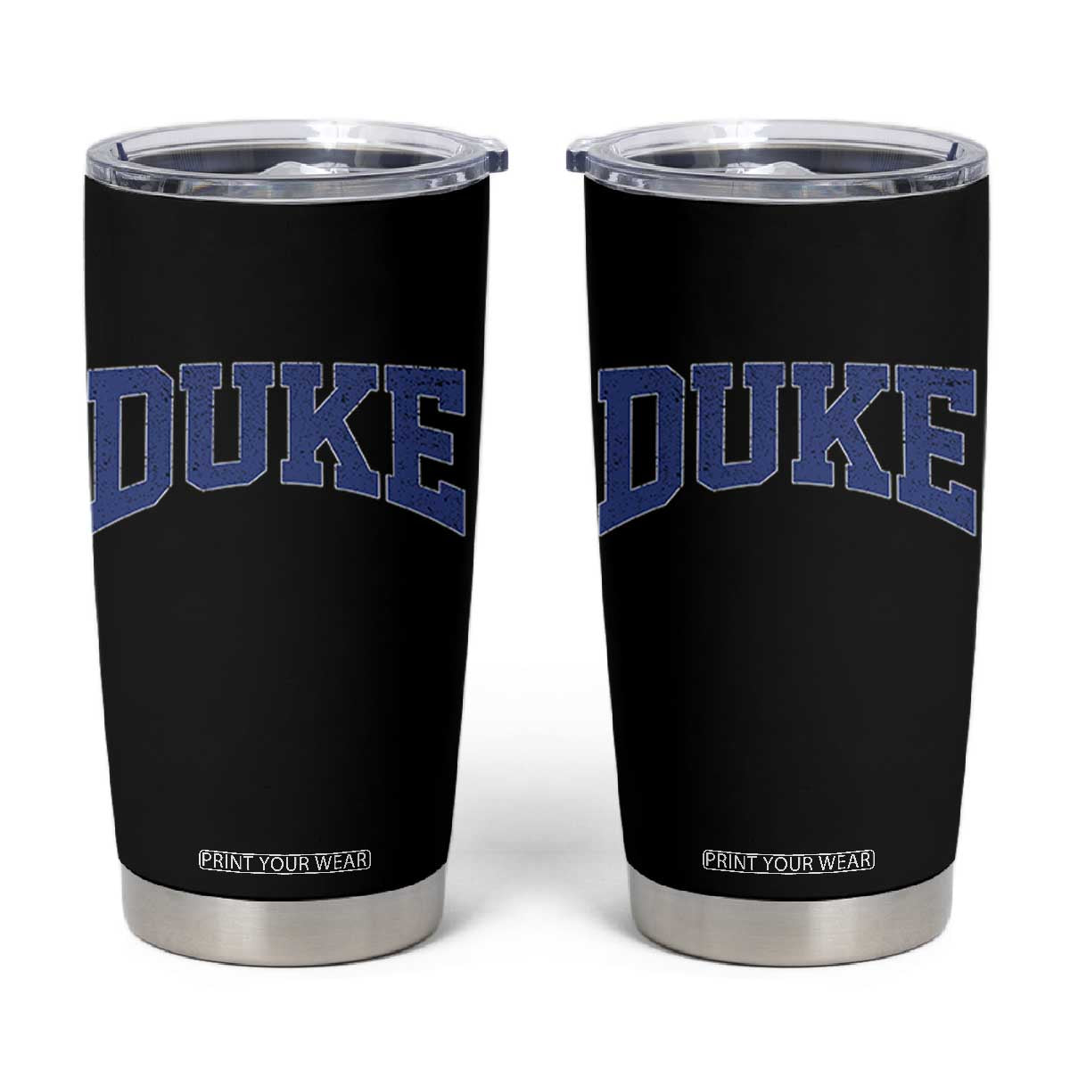 Duke Bold Script Name Sports Fans Tumbler Cup TS11 Black Print Your Wear