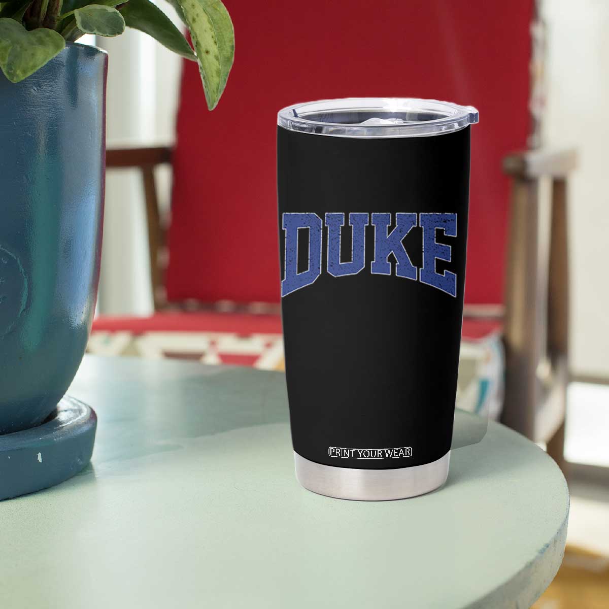 Duke Bold Script Name Sports Fans Tumbler Cup TS11 Print Your Wear