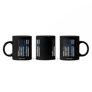 God Family Duke Coffee Mug Blue Game Day Vintage American Flag TS11 Print Your Wear
