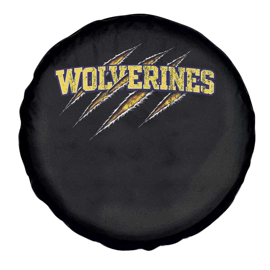 Wolverine Lover Sports Game Day Scratch Mark Spare Tire Cover TS11 Print Your Wear