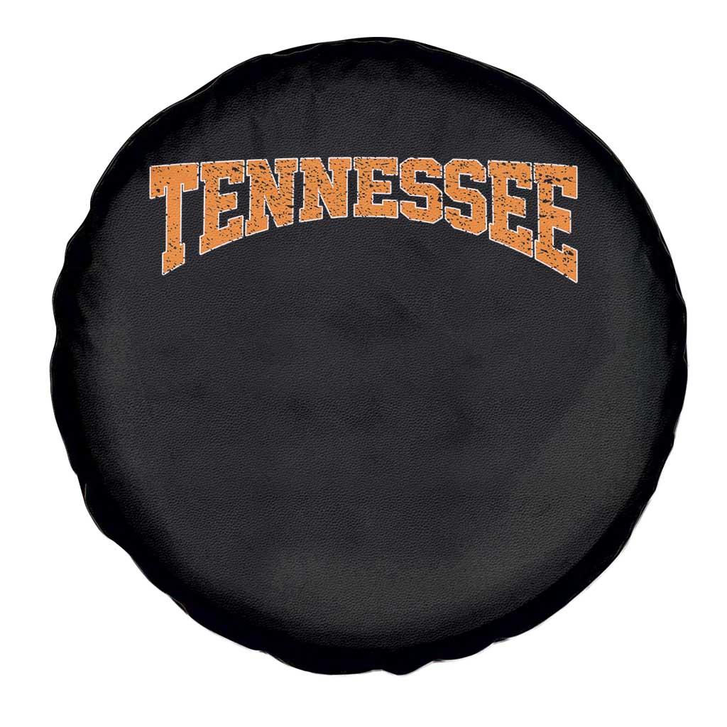 Tennessee Fan Spare Tire Cover Orange Bold Sport State Letters Game Day TS11 Print Your Wear