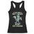 Funny Pickeball Racerback Tank Top If You Want A Soft Serve Go Get Ice Cream Paddle TS11 Black Print Your Wear