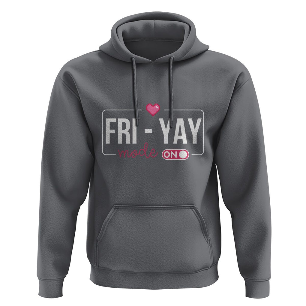 Friday Lovers Hoodie Funny Happy Fri Yay TS11 Charcoal Print Your Wear