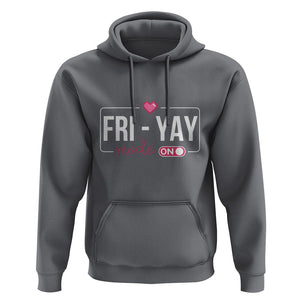 Friday Lovers Hoodie Funny Happy Fri Yay TS11 Charcoal Print Your Wear