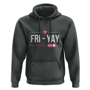 Friday Lovers Hoodie Funny Happy Fri Yay TS11 Dark Heather Print Your Wear