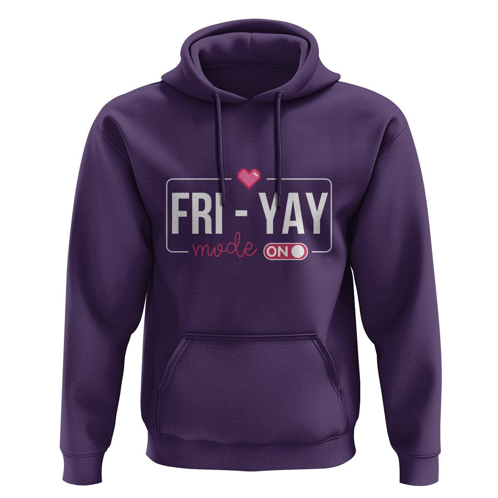 Friday Lovers Hoodie Funny Happy Fri Yay TS11 Purple Print Your Wear