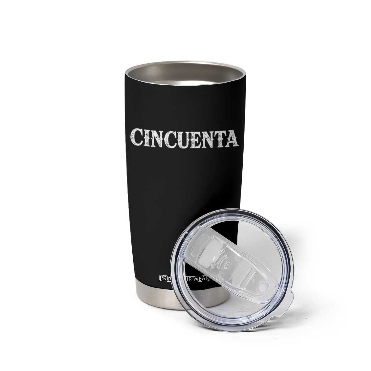 Spanish Mexican 50th Birthday Tumbler Cup Cincuenta 50 Years Old Bday TS11 Print Your Wear
