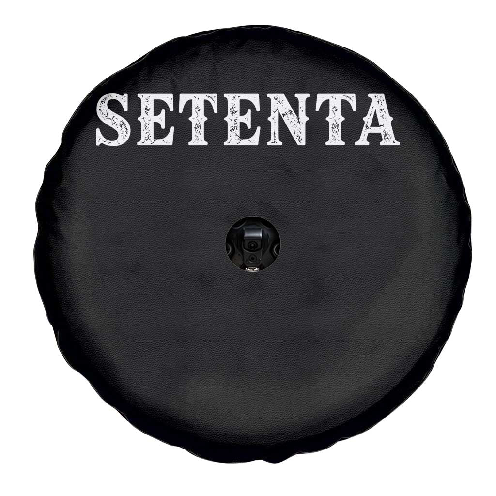 Spanish Mexican 70th Birthday Spare Tire Cover Setenta 40 Years Old Bday TS11 Print Your Wear