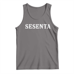 Spanish Mexican 60th Birthday Tank Top Sesenta 60 Years Old Bday TS11 Deep Heather Print Your Wear