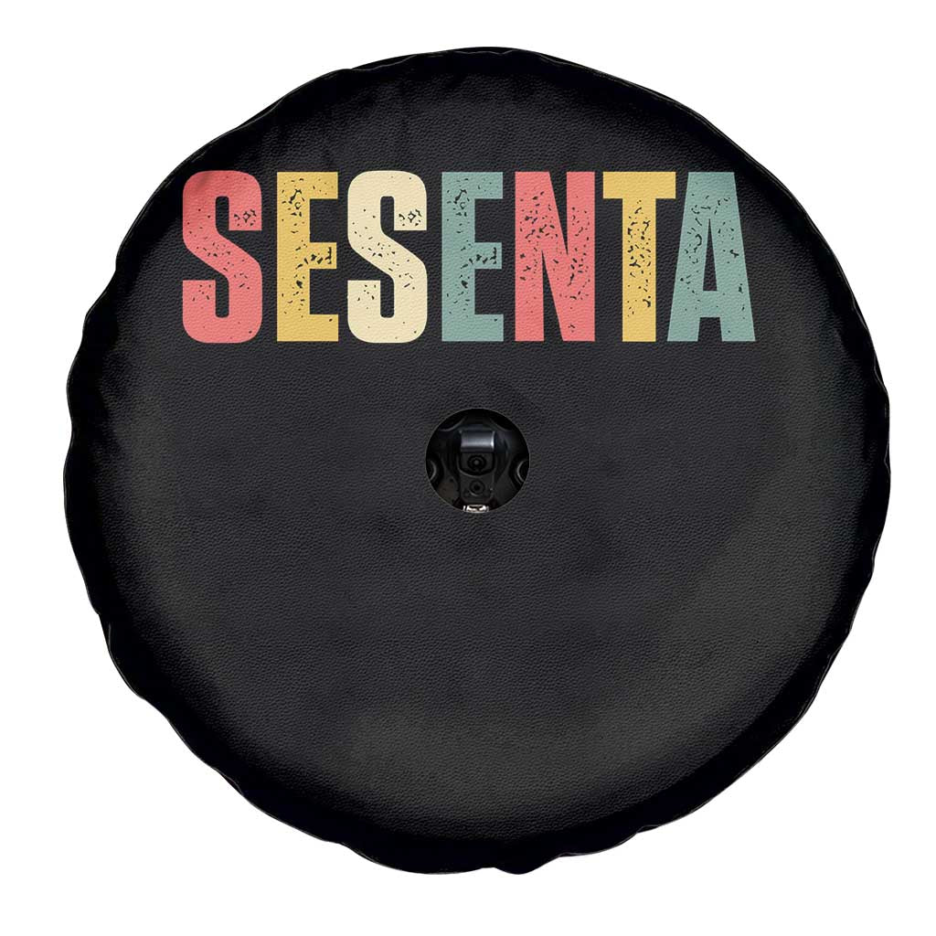 60th Birthday Sesenta Spare Tire Cover Spanish Mexican 60 Years Old Bday TS11 Print Your Wear