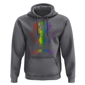 LGBTQ Hoodie Oh Deer I'm Queer Vintage Pride Lesbian Gay TS11 Charcoal Print Your Wear