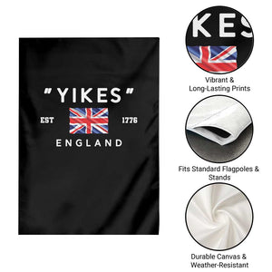 Funny Yikes England 1776 Garden Flag 4th Of July USA Union Jack Flag TS11 Print Your Wear