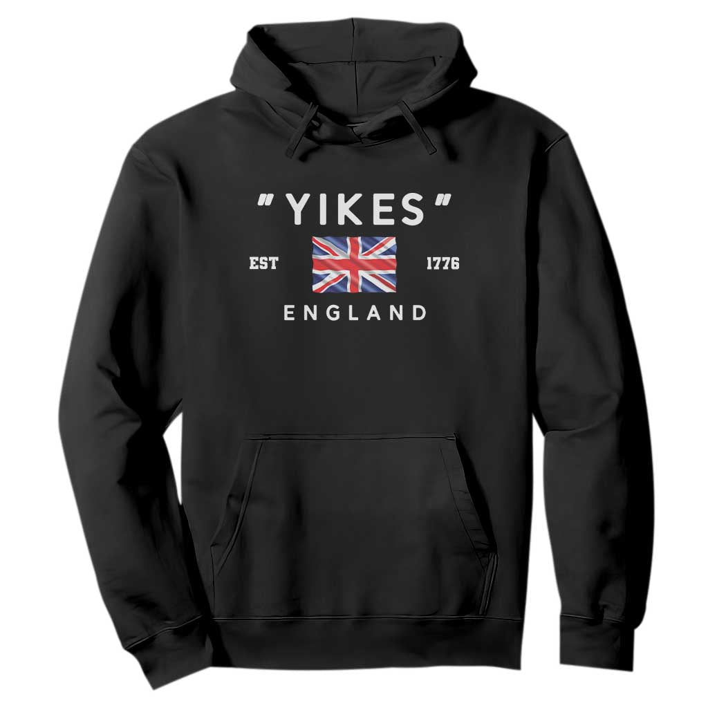 Funny Yikes England 1776 Hoodie 4th Of July USA Union Jack Flag TS11 Black Print Your Wear