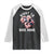 Funny Right To Bare Arms Raglan Shirt 4th Of July Gym George Washington TS11 Black White Print Your Wear
