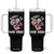 Funny Right To Bare Arms Tumbler With Handle 4th Of July Gym George Washington TS11 One Size: 40 oz Black Print Your Wear