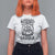 Western Cowboy T Shirt For Women Life's A Rodeo Staying In The Saddle Is All You Have To Do TS11 White Print Your Wear