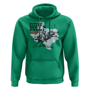 Future Bull Rider Hoodie Rodeo Cowboy Western Texas TS11 Irish Green Print Your Wear