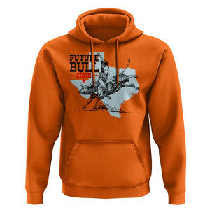 Future Bull Rider Hoodie Rodeo Cowboy Western Texas TS11 Orange Print Your Wear