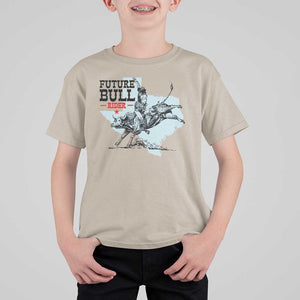 Future Bull Rider T Shirt For Kid Rodeo Cowboy Western Texas TS11 Sand Print Your Wear