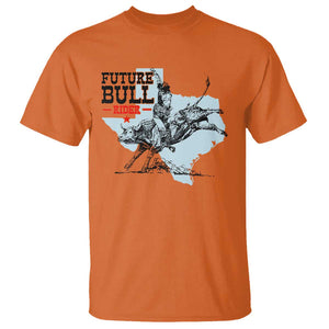 Future Bull Rider T Shirt Rodeo Cowboy Western Texas TS11 Orange Print Your Wear