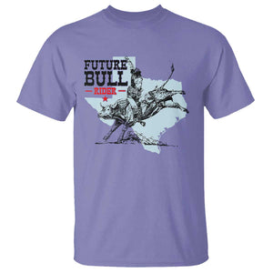 Future Bull Rider T Shirt Rodeo Cowboy Western Texas TS11 Violet Print Your Wear