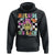 Bruh We Back Hoodie Back To School Retro Groovy Smiley Face TS11 Black Print Your Wear