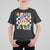 Bruh We Back T Shirt For Kid Back To School Retro Groovy Smiley Face TS11 Black Print Your Wear