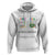 Teacher Hoodie First Beach Then Teach It's Back To School Time TS11 White Print Your Wear