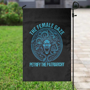 Funny The Female Gaze Petrify The Patriarchy Garden Flag Medusa Feminist TS11 Print Your Wear