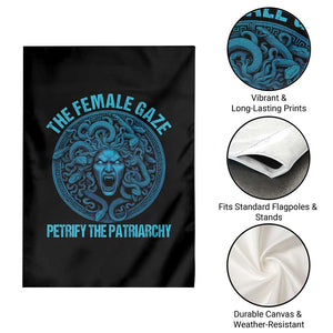 Funny The Female Gaze Petrify The Patriarchy Garden Flag Medusa Feminist TS11 Print Your Wear