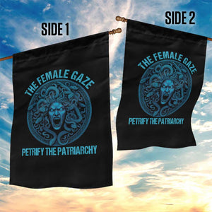 Funny The Female Gaze Petrify The Patriarchy Garden Flag Medusa Feminist TS11 Print Your Wear