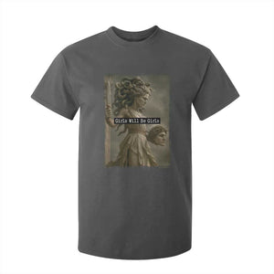 Girls Will Be Girls Medusa Feminist T Shirt For Kid Women's Right TS11 Dark Heather Print Your Wear