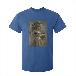 Girls Will Be Girls Medusa Feminist T Shirt For Kid Women's Right TS11 Royal Blue Print Your Wear