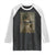 Girls Will Be Girls Medusa Feminist Raglan Shirt Women's Right TS11 Black White Print Your Wear