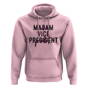 Funny Harris For President Hoodie Madam Vice President 2024 TS11 Light Pink Print Your Wear