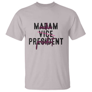 Funny Harris For President T Shirt Madam Vice President 2024 TS11 Ice Gray Print Your Wear