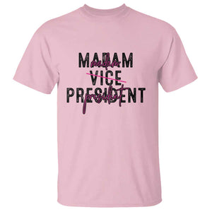 Funny Harris For President T Shirt Madam Vice President 2024 TS11 Light Pink Print Your Wear