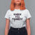 Funny Harris For President T Shirt For Women Madam Vice President 2024 TS11 White Print Your Wear