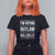 I'm Voting For the Outlaw and the Hillbilly 2024 T Shirt For Women Retro Star US Flag TS11 Black Print Your Wear