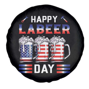 Funny Labor Day Drinking Spare Tire Cover Labeer Day American Flag Beer Mug TS11 Print Your Wear
