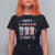 Funny Labor Day Drinking T Shirt For Women Labeer Day American Flag Beer Mug TS11 Black Print Your Wear