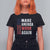 Make America Work Again T Shirt For Women Labor Day Vintage American Flag Wrench Screw TS11 Black Print Your Wear