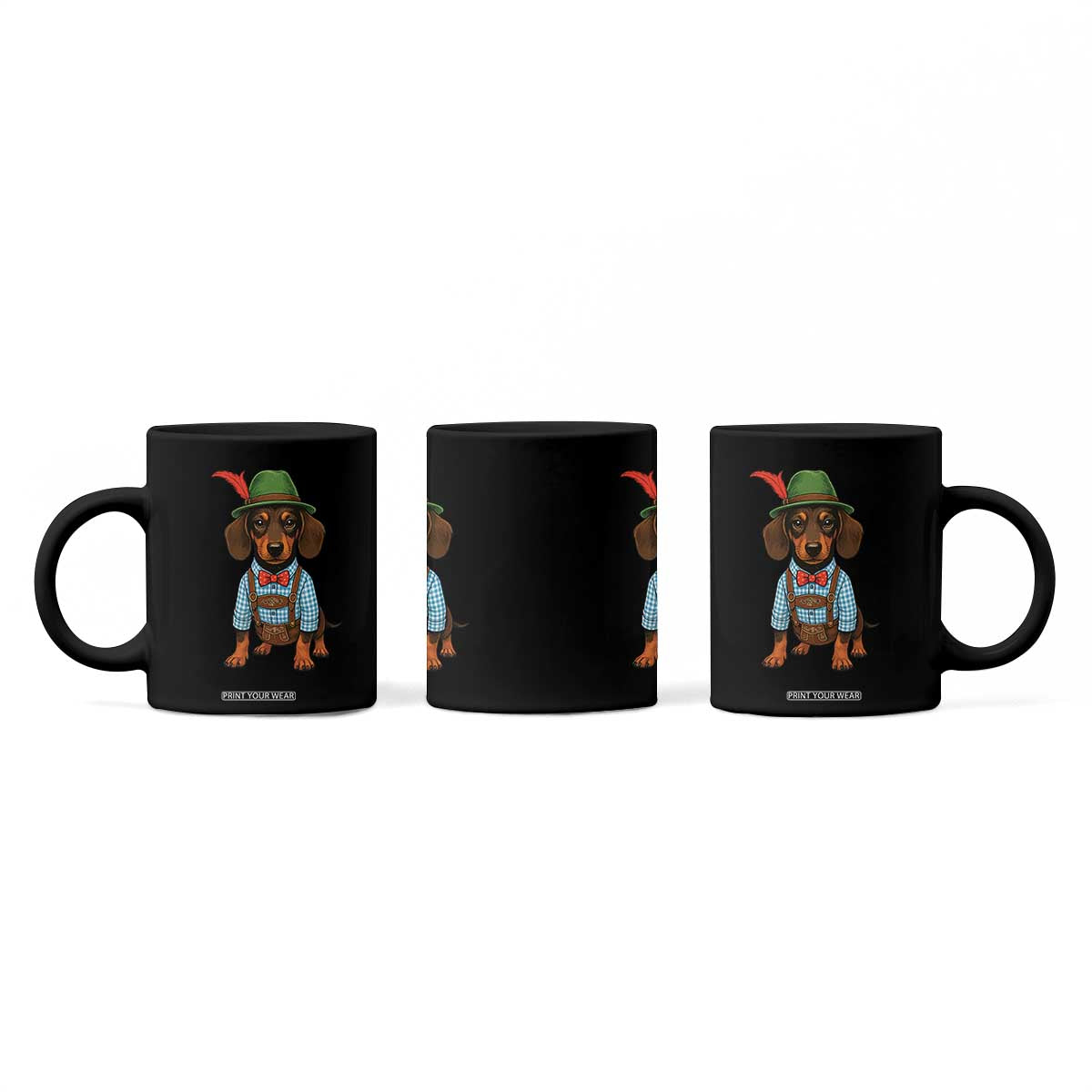 Oktoberfest Dachshund Cute Wiener Dog German Festival Coffee Mug TS11 Print Your Wear
