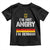 Funny I Am Not Angry I Am German Toddler T Shirt Germany Flag German American TS11 Black Print Your Wear