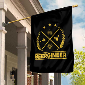 Funny Beergineer Garden Flag Homebrew Craft Beer Drinking Lover TS11 Print Your Wear