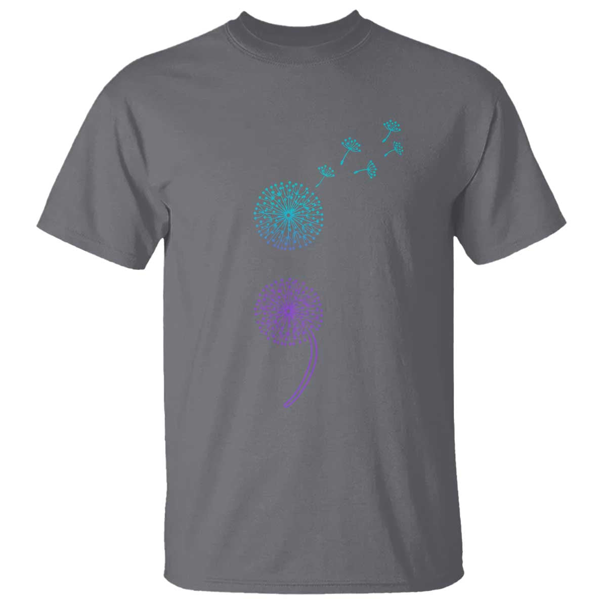Semicolon Suicide Prevention Awareness Dandelion Graphic T Shirt