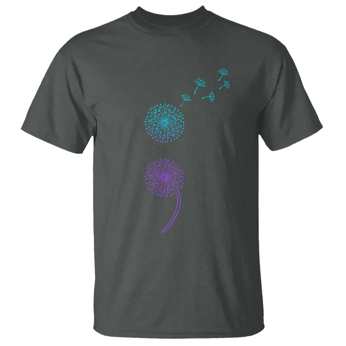 Semicolon Suicide Prevention Awareness Dandelion Graphic T Shirt