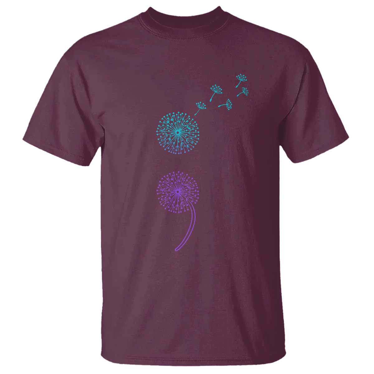 Semicolon Suicide Prevention Awareness Dandelion Graphic T Shirt