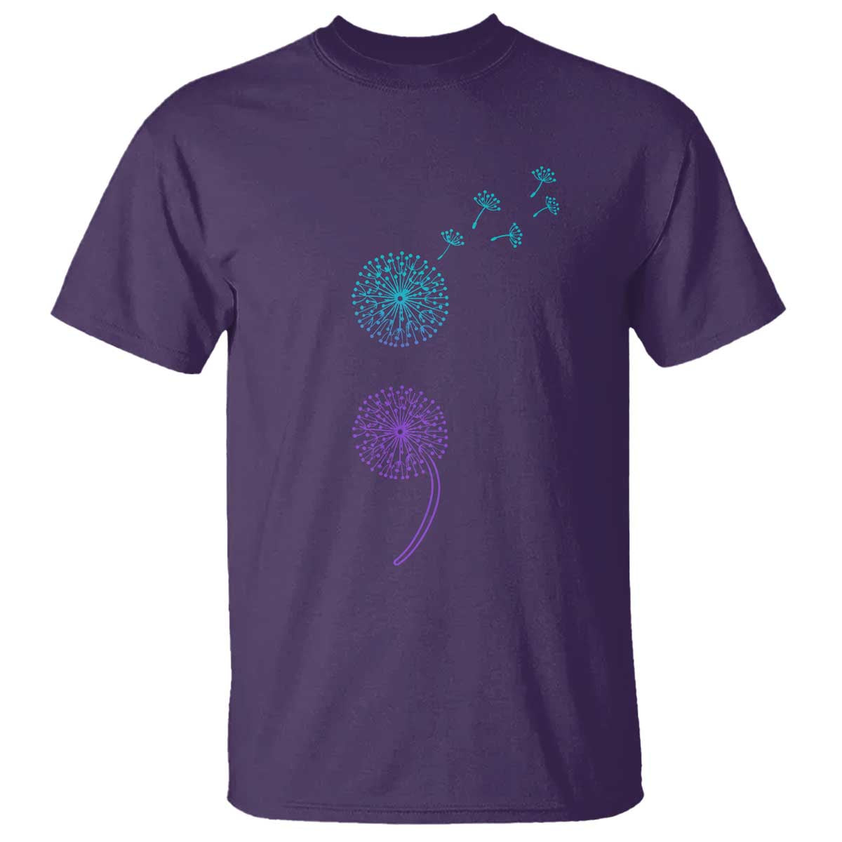 Semicolon Suicide Prevention Awareness Dandelion Graphic T Shirt