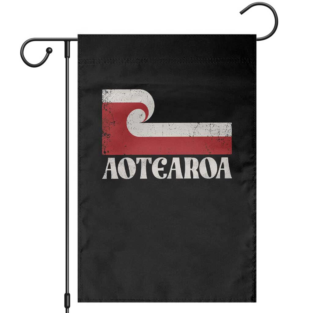 Aotearoa New Zealand Vintage Maori Flag Tino Rangatiratanga Garden Flag